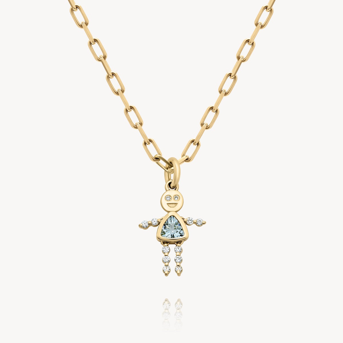Lulu & Lox Elegant Charm Necklace for Women - Dainty Gold Pendant Jewelry Gift for Her - Perfect for Valentine's Day, Anniversary & Birthday Presents