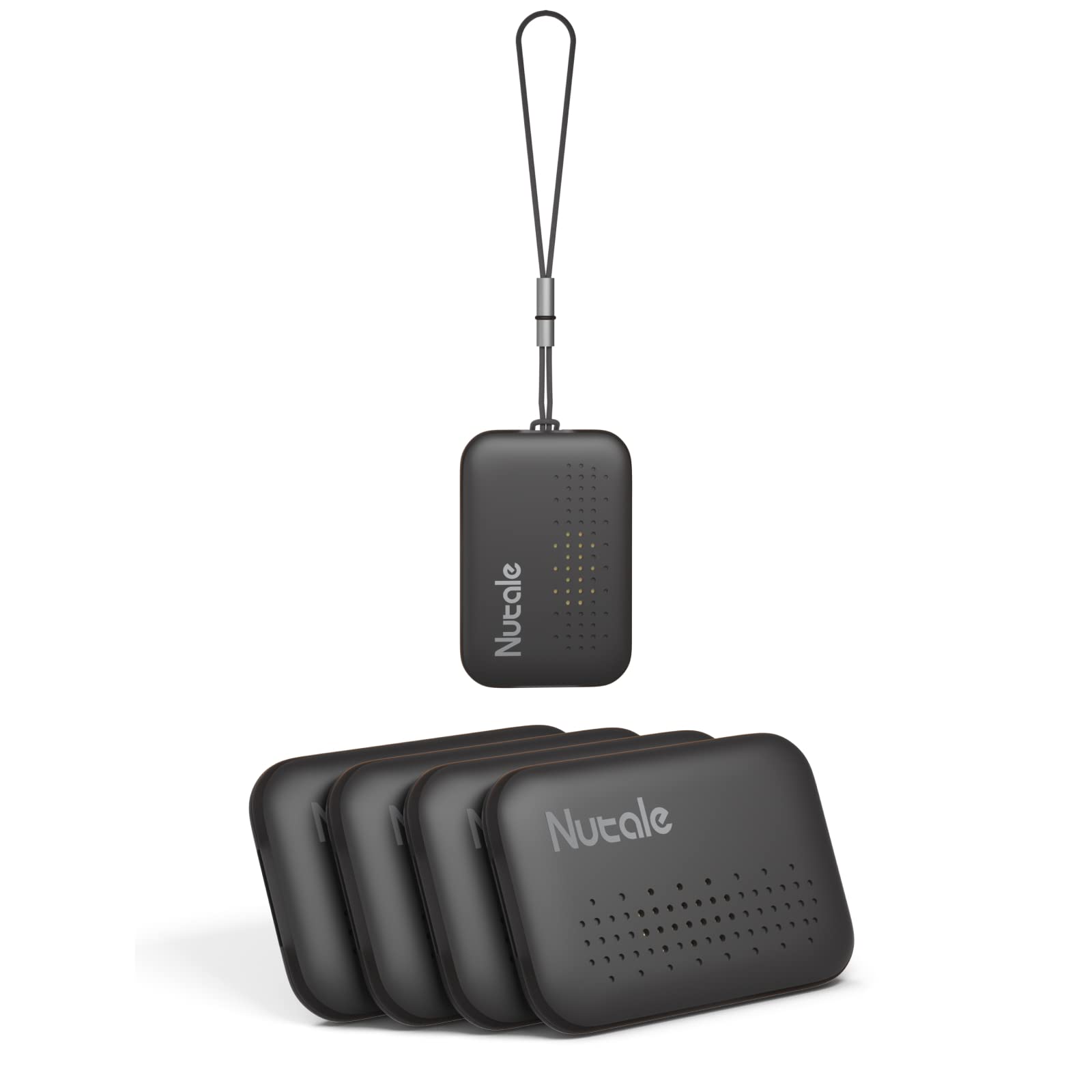 4-Pack Bluetooth Tracker for Keys & Luggage - iOS/Android Compatible Mini Finder