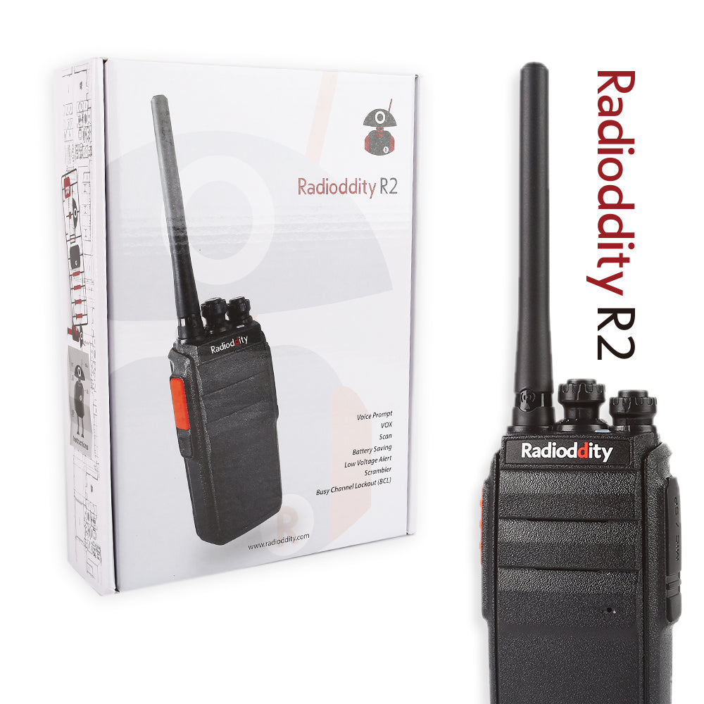 R2 Two Way Radios - Long Range Walkie Talkies for Outdoor Adventures, Hiking, Camping & Emergency Communication (Discontinued Model)