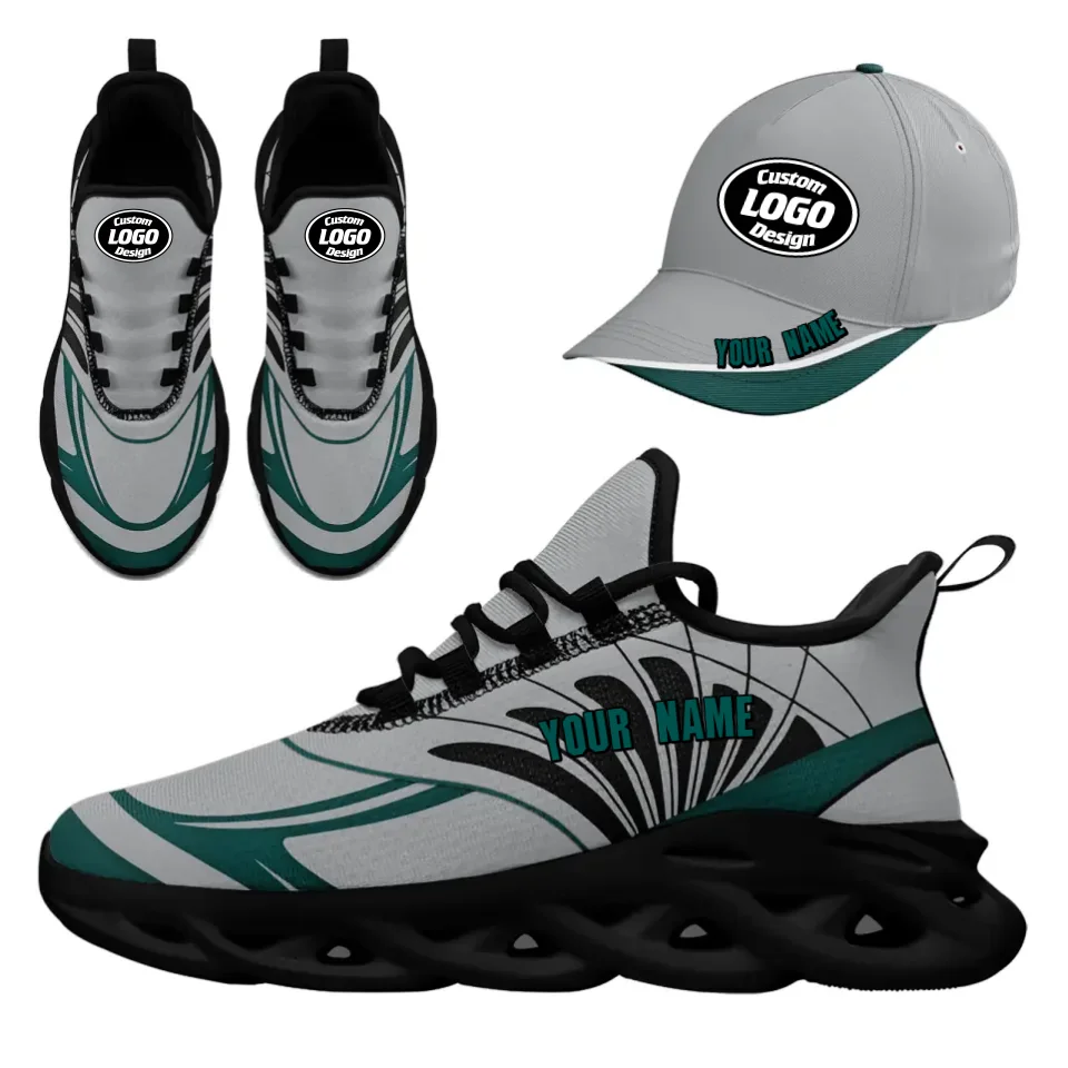 Custom Maxsoul Sneakers & Hat Combo Set - Personalized Athletic Shoes & Apparel for Brand Promotion, Gifts, Fan Festivals & Events - Perfect for Sports Enthusiasts, Corporate Giveaways & Special Occasions