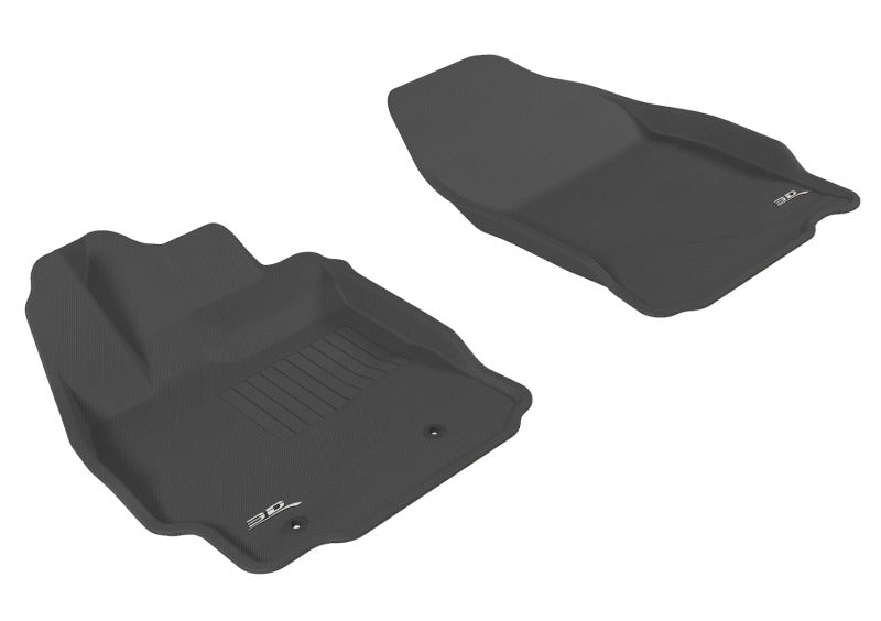3D MAXpider Kagu Custom Fit Floor Mats for 2011-2013 Scion TC (1st Row) - Premium All-Weather Protection & Non-Slip Design - Perfect for Daily Commutes, Road Trips & Winter Driving
