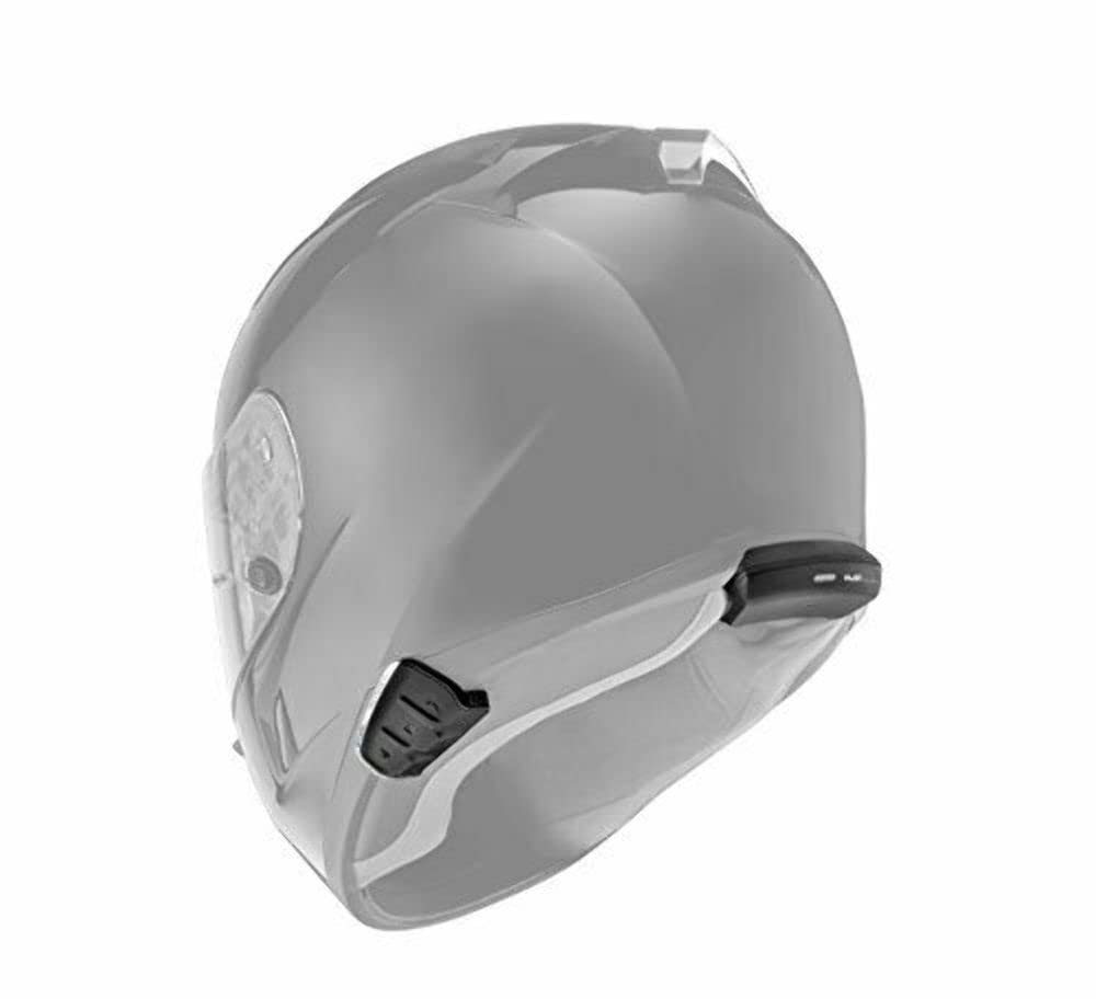 Cardo PACKTALK Slim Motorcycle Bluetooth Communication System Headset - Dual Pack (2 Units) - Black | Wireless Intercom for Riders, GPS Navigation & Music Streaming | Perfect for Group Rides & Long-Distance Touring