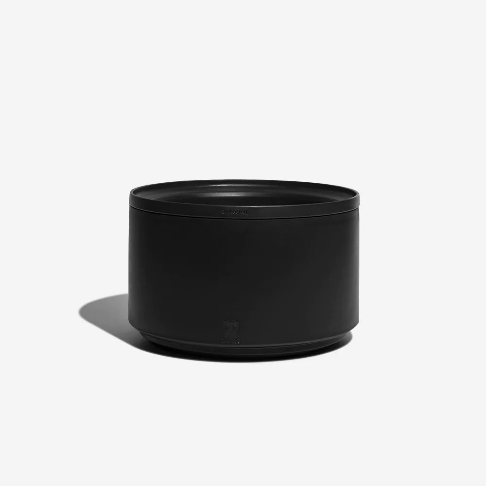 Adjustable Height Elevated Dog Bowl by Zeebowl Gotham - Perfect for Large & Small Dogs - Ideal for Home, Travel & Outdoor Use