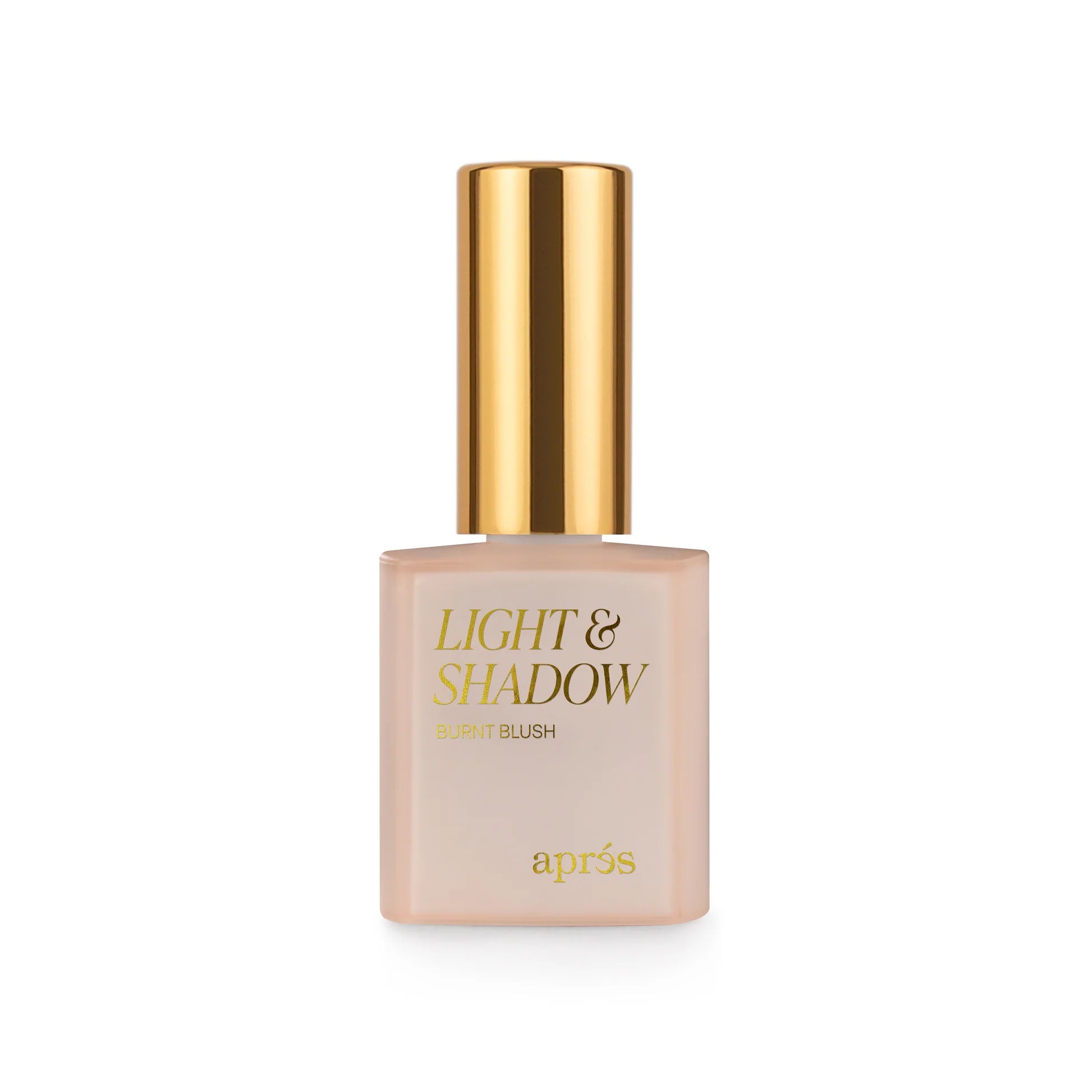 Apres Light & Shadow Sheer Gel Couleur 507 Burnt Blush - Semi-Transparent Nail Polish for Natural Look - Perfect for French Manicure, Bridal Nails & Everyday Wear