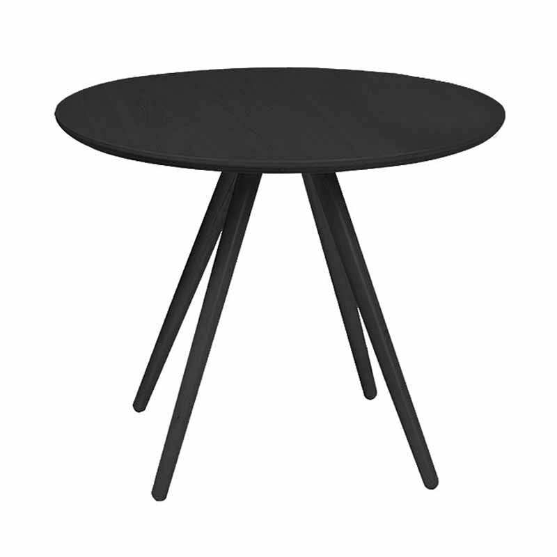 Modern Coco Dining Table 70cm - Round Wooden Kitchen Table for Small Spaces, Perfect for Breakfast Nook, Apartment Dining, and Cozy Family Meals