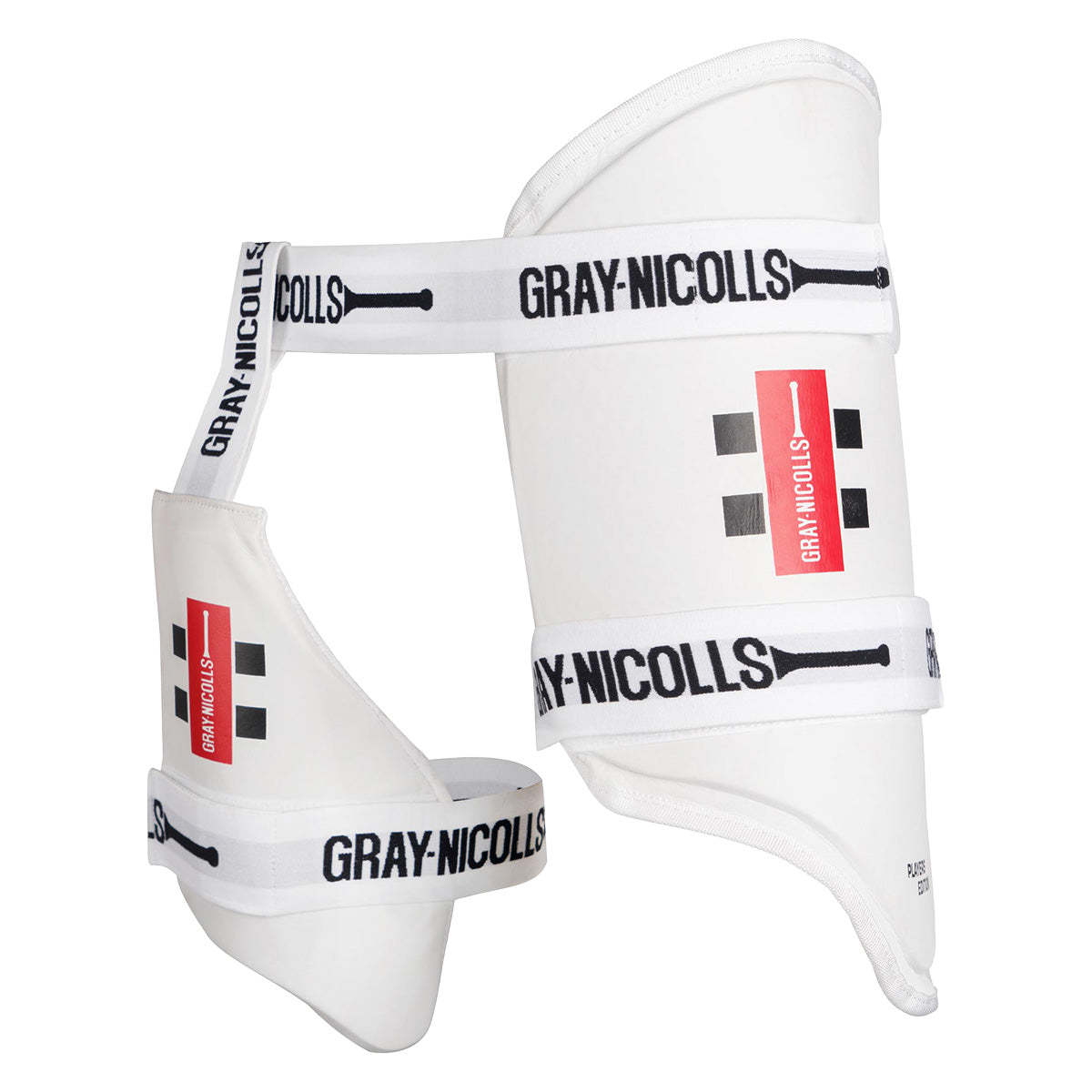 Gray Nicolls Players Edition 360 Cricket Thigh Pad - Premium Protection for Batsmen | Ideal for Cricket Matches, Practice & Training Sessions