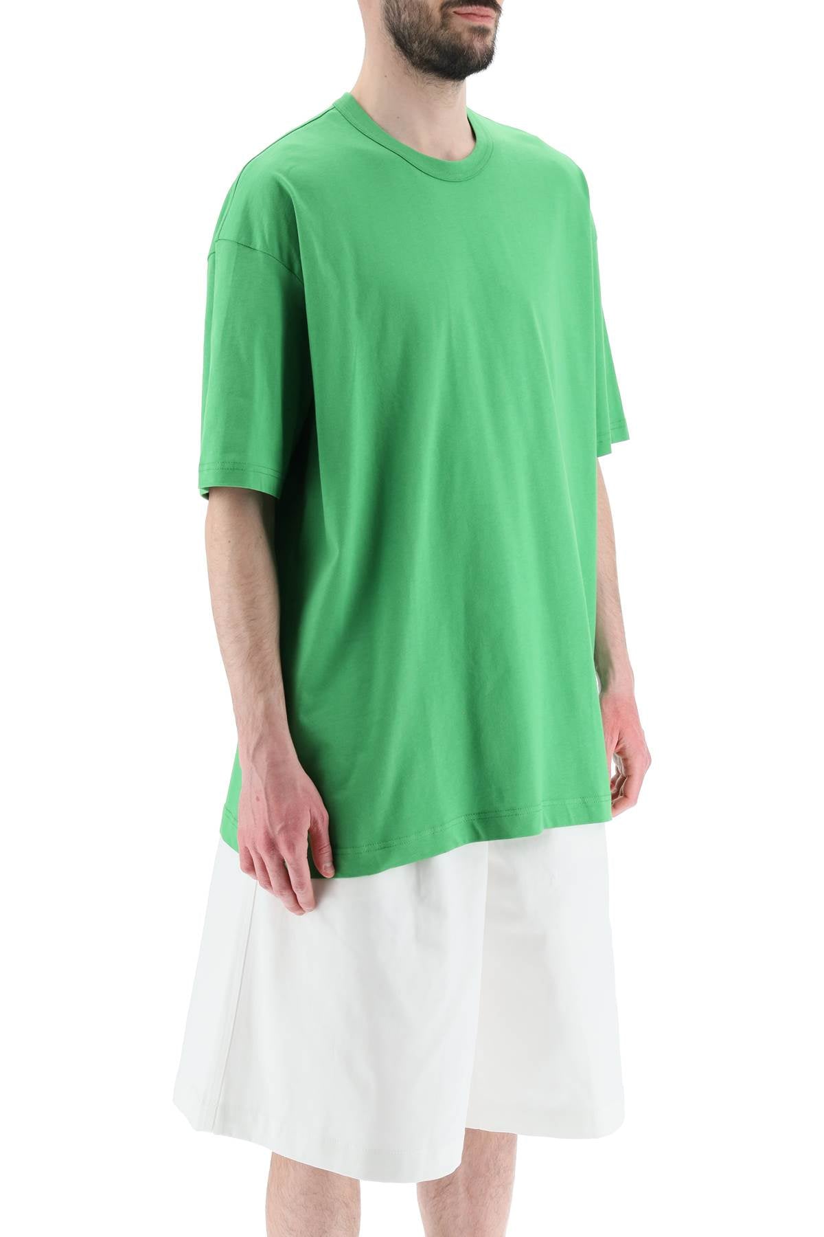 Comme des Garcons Oversized T-Shirt with Micro Logo - Stylish Streetwear for Men & Women | Perfect for Casual Outfits, Layering & Everyday Wear