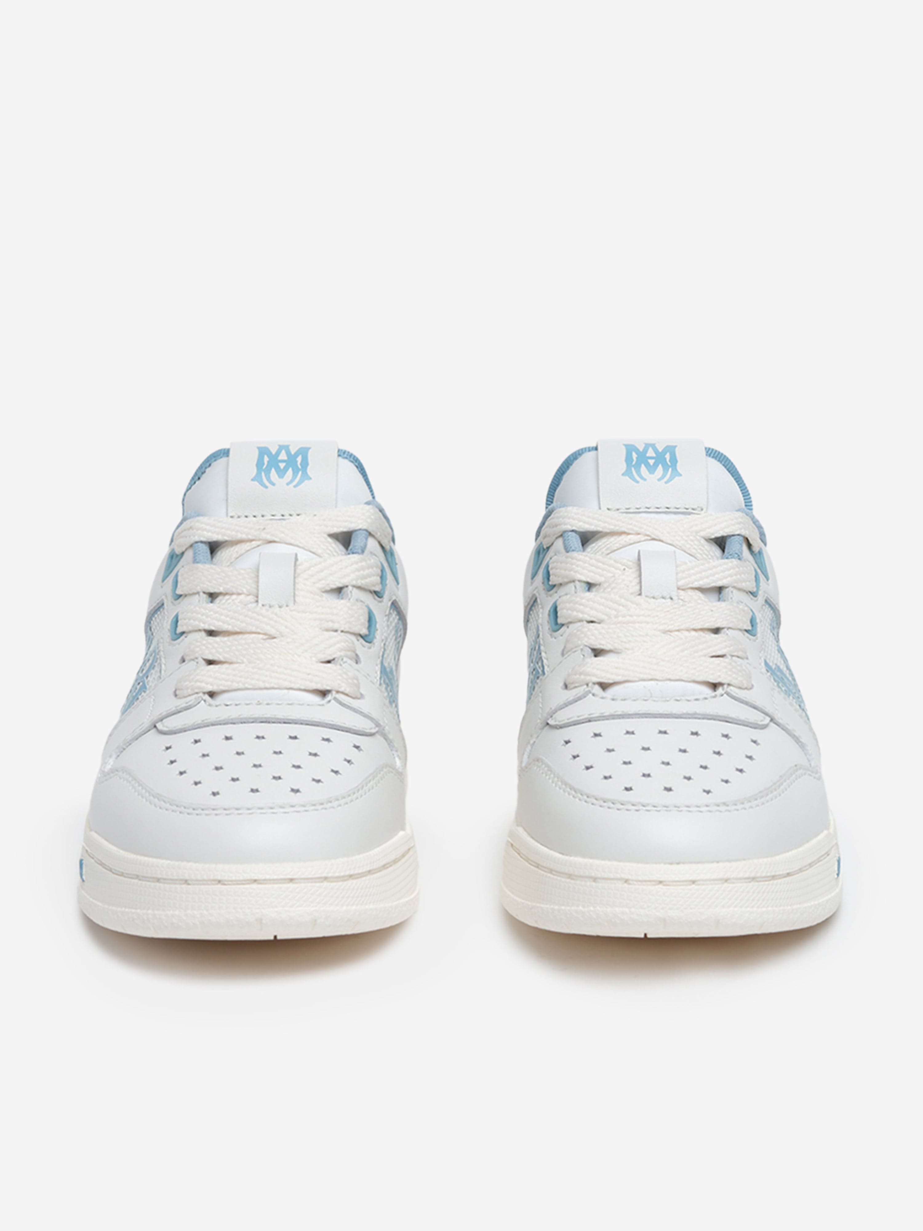 Amiri Kids Blue Leather Classic Low Top Sneakers - Stylish & Comfortable for School, Play & Everyday Wear