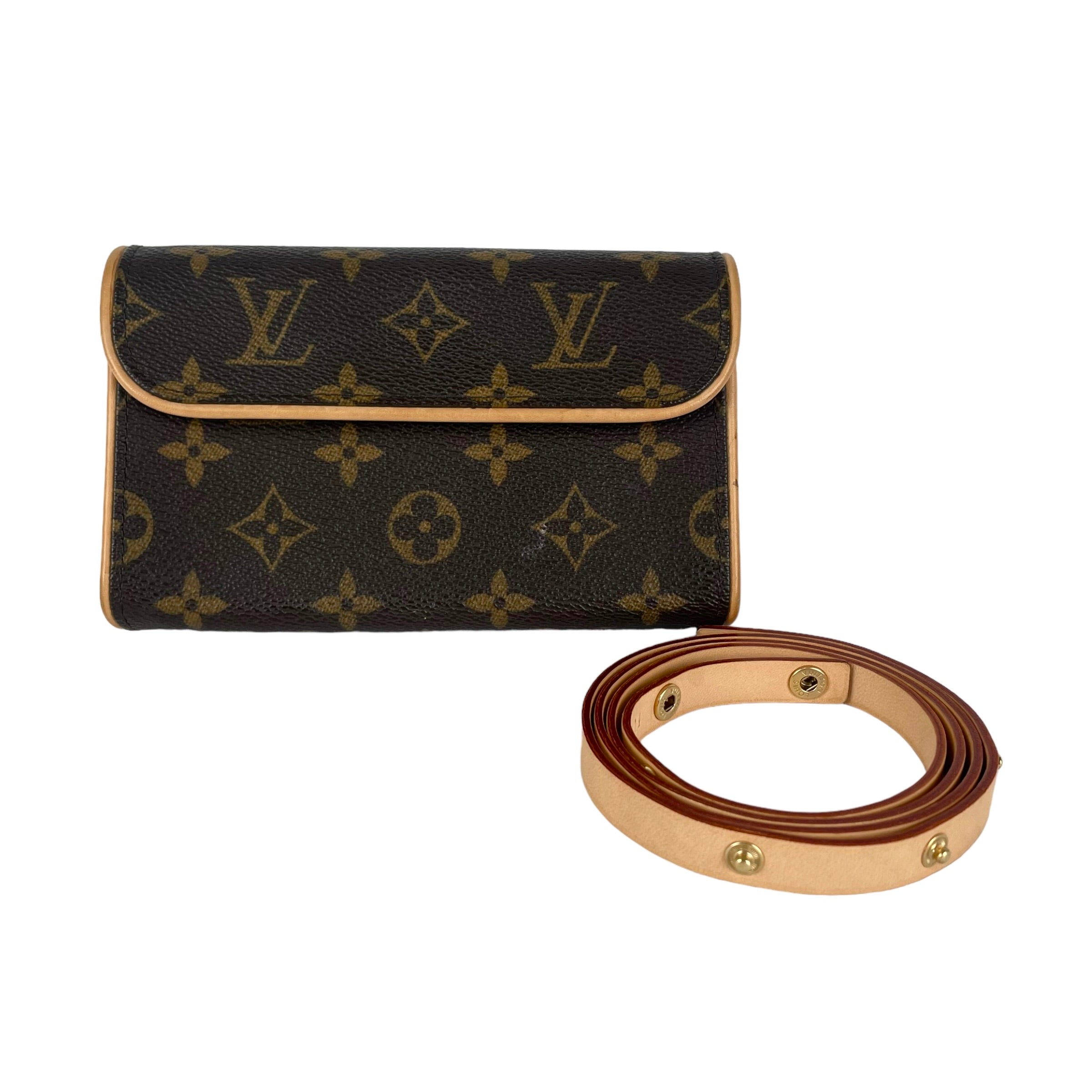 Louis Vuitton Florentine Belt Bag Pouch Monogram Crossbody Bag for Women | Luxury Designer Waist Pack | Perfect for Travel, Shopping & Everyday Use
