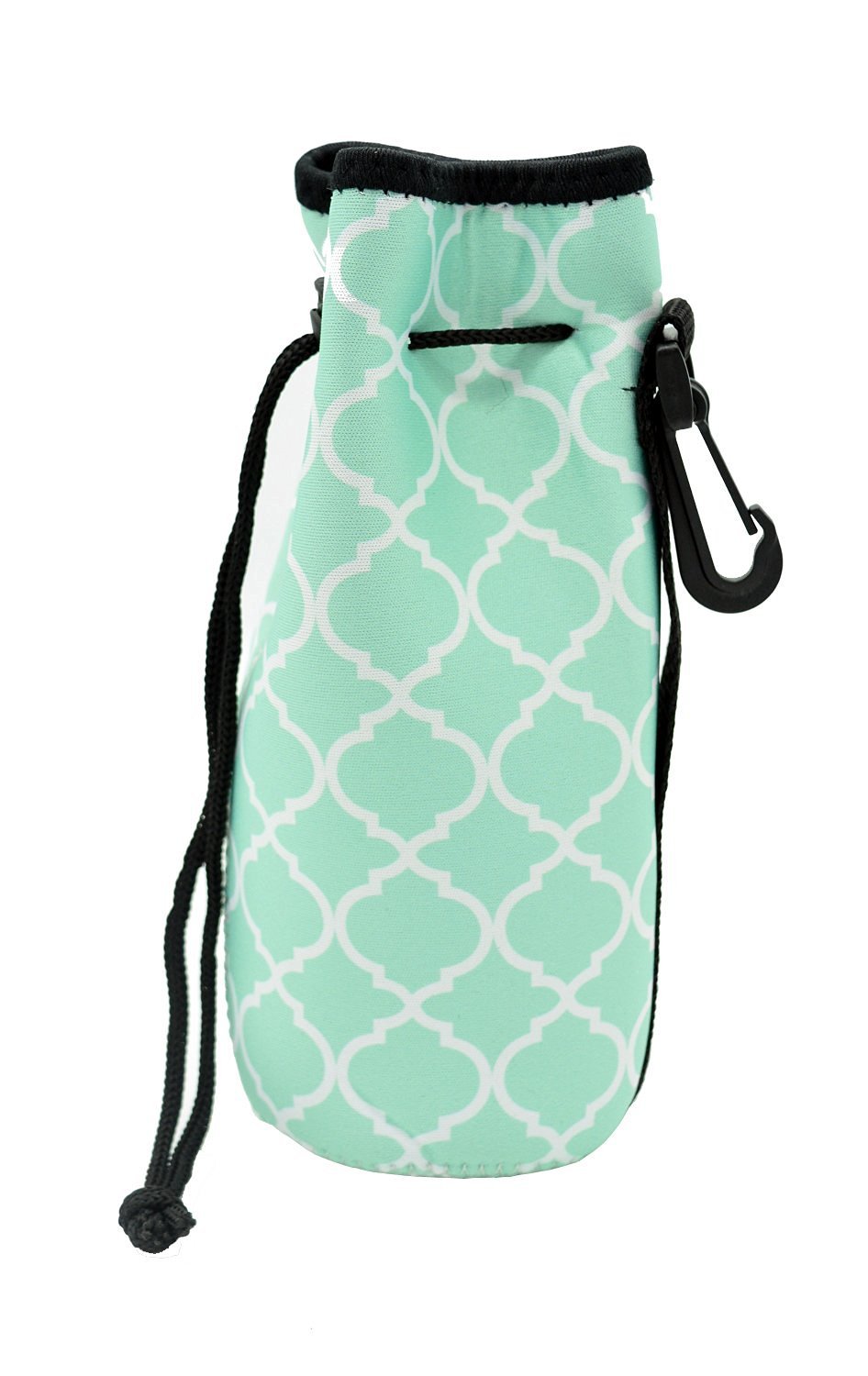 Neoprene Water Bottle Sleeve - Insulated Drawstring Cooler Bag for Hot & Cold Drinks, Perfect for Gym, Hiking, and Outdoor Adventures