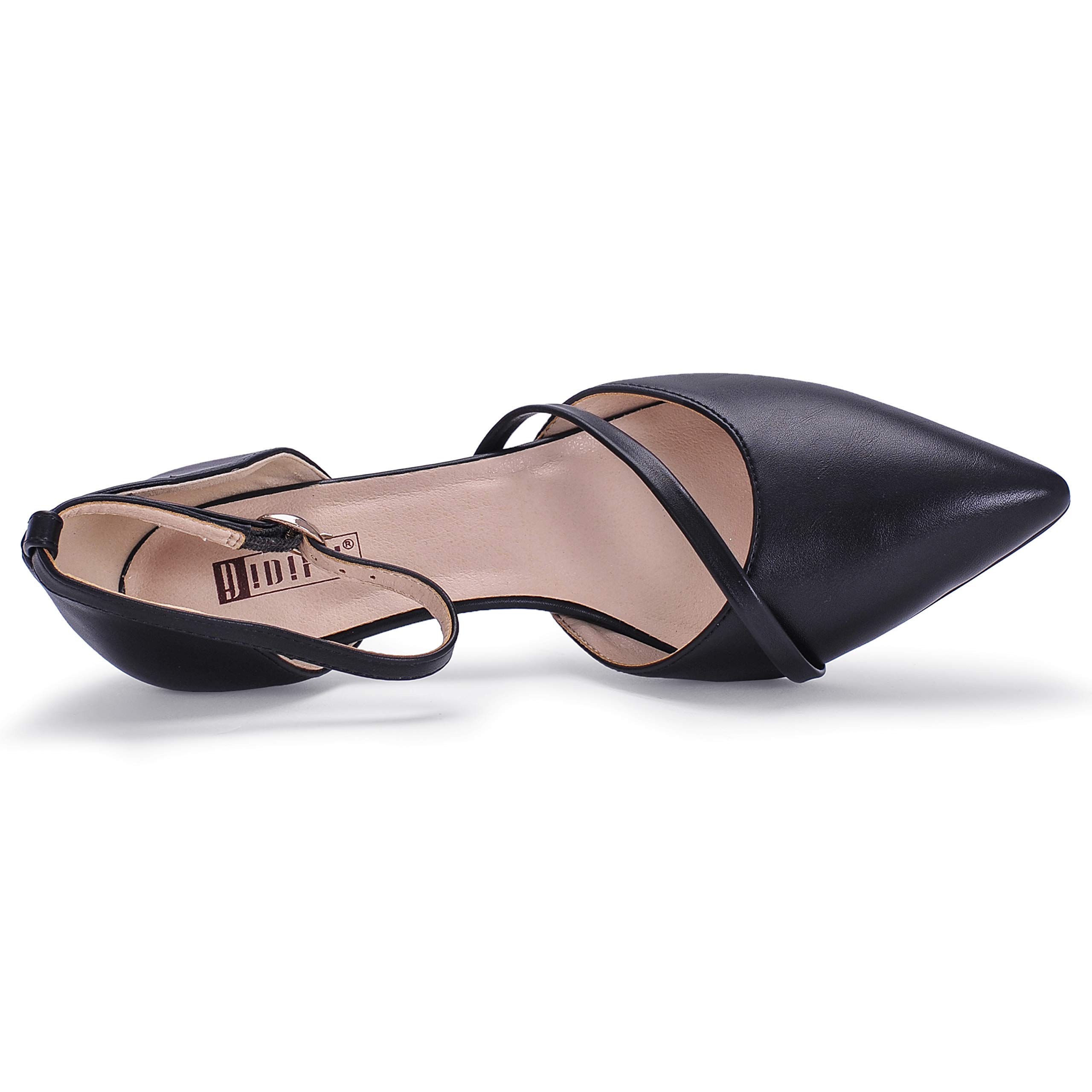 IDIFU Women's IN2 Maxine Low Kitten Heels - Elegant Closed Toe Dress Pumps for Wedding, Evening & Formal Occasions - Perfect for Brides, Prom & Special Events