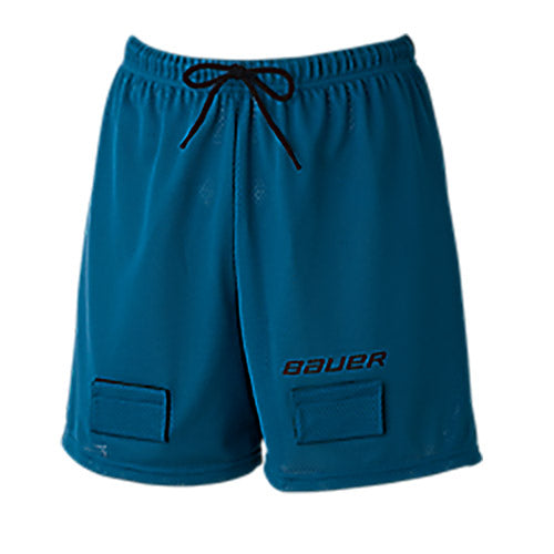Bauer 2019 Women's Breathable Mesh Jill Shorts - Perfect for Yoga, Running & Gym Workouts