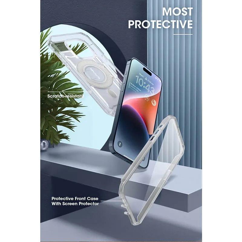 iPhone 15 Pro SUPCASE UB Pro Mag Full Body Protective Case with Magnetic Compatibility - Perfect for Outdoor Adventures, Work & Daily Use