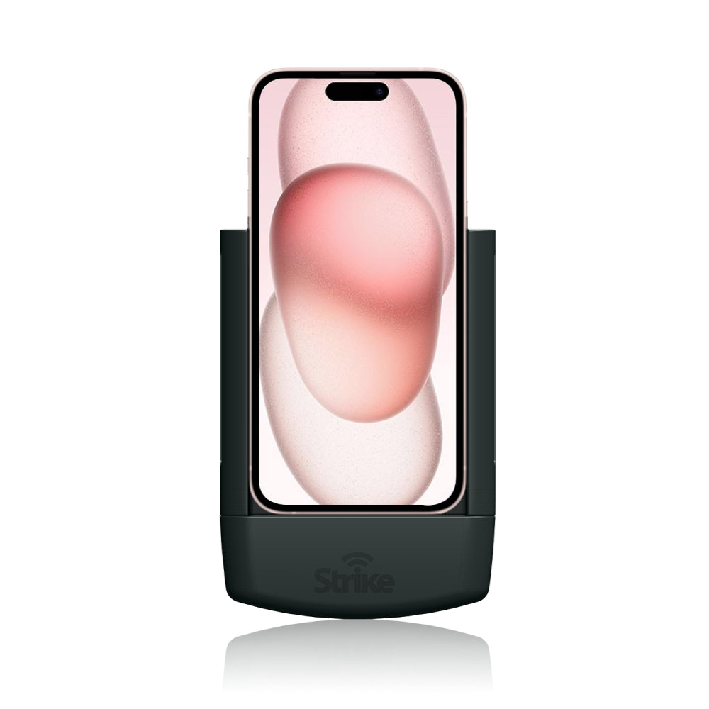 iPhone 15 Car Mount Holder - Universal Phone Cradle for Car Dashboard & Air Vent - Perfect for GPS Navigation & Hands-Free Driving