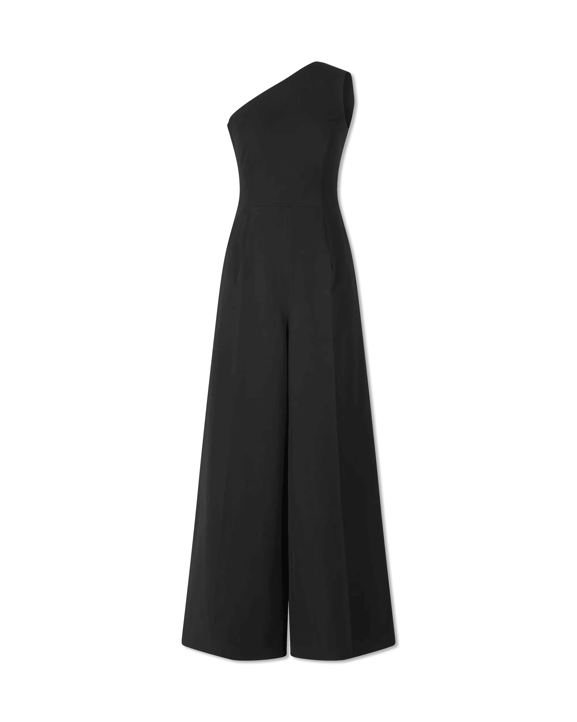 One Shoulder Wide Leg Jumpsuit for Women - Elegant Romper with Flowy Pants & Off-the-Shoulder Design - Perfect for Summer Parties, Beach Vacations & Date Nights