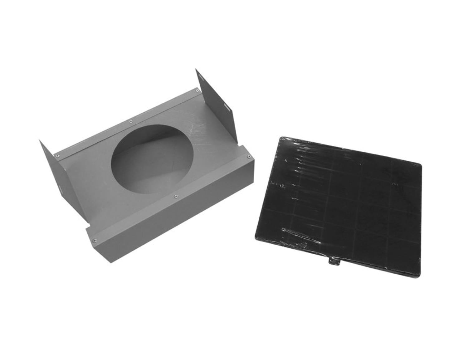 Bertazzoni 901271 Recirculation Kit for KG48CONX & KG36CONX Range Hoods - Nero Black | Compatible with Kitchen Ventilation Systems