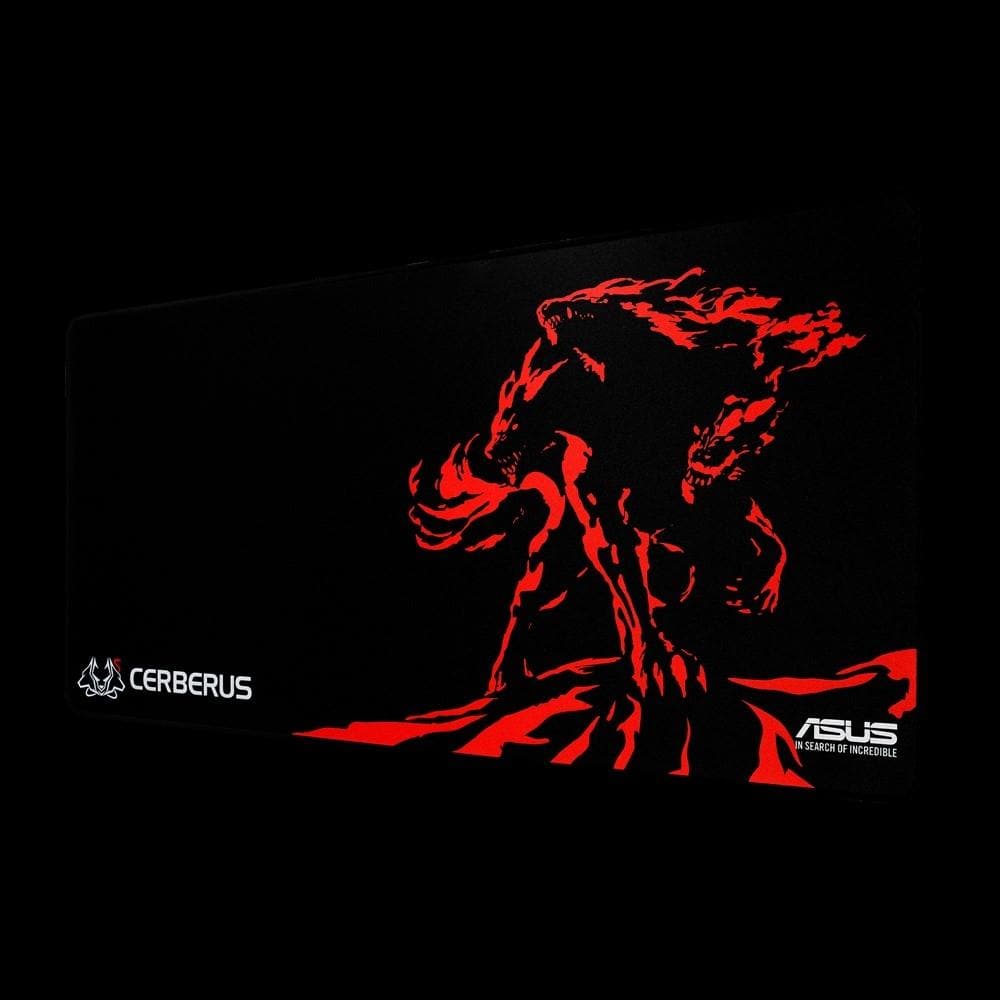 ASUS CERBERUS PAD XXL Gaming Mouse Pad - Extra Large Non-Slip Surface for PC, Laptop, Office & Esports - Perfect for FPS, MOBA & MMO Games