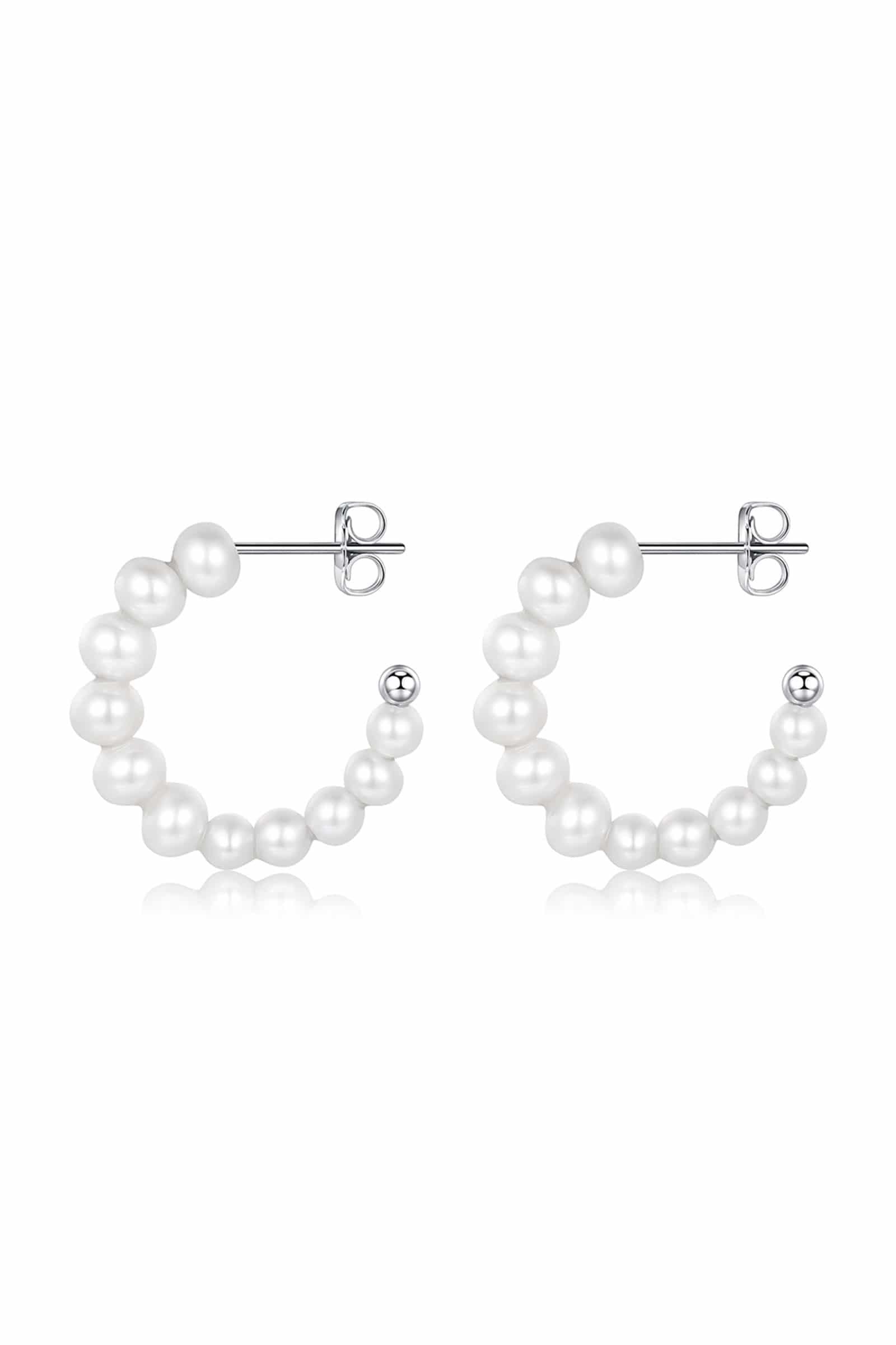 Solene Elegant Dangle Earrings for Women - Gold Plated Hoop Earrings for Everyday Wear, Party & Special Occasions