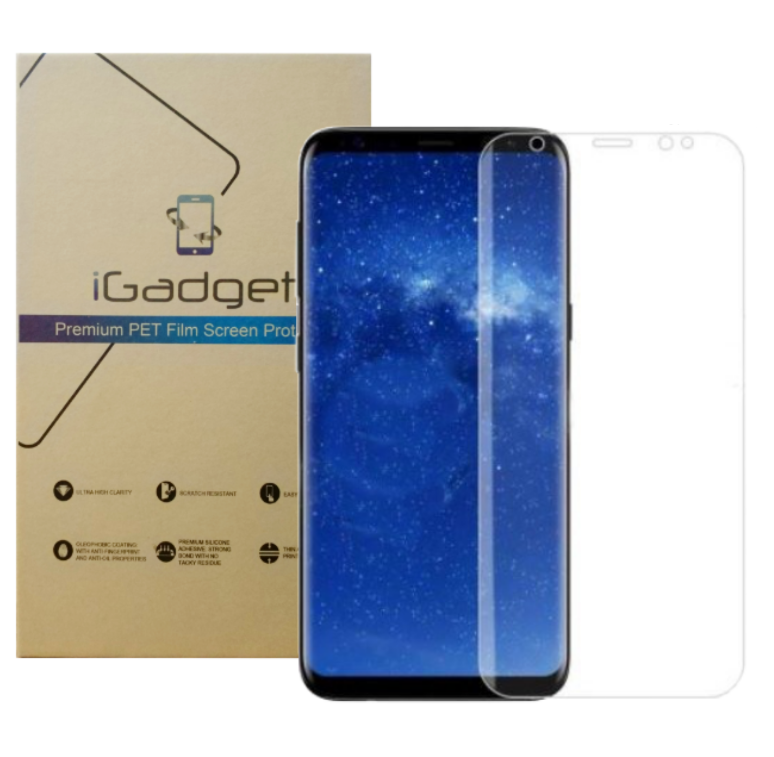 Samsung Galaxy Note 9 3D Curved PET Film Screen Protector - HD Clear, Anti-Scratch, Bubble-Free - Perfect for Work, Gaming & Daily Use