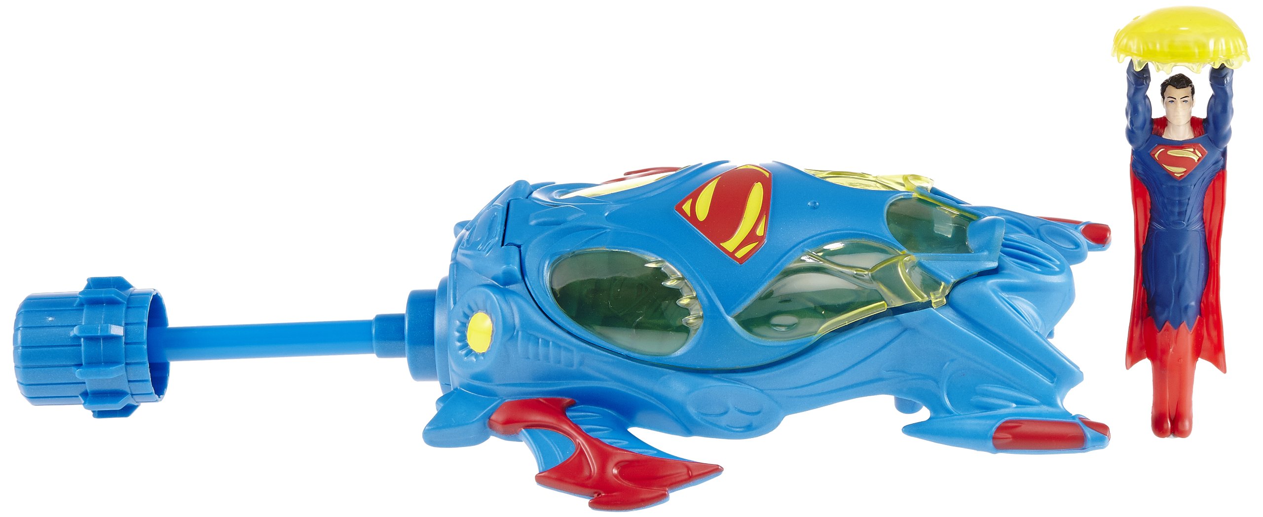 Superman Man of Steel Flight Speeders Solar Force Launcher - DC Comics Action Figure Toy for Kids & Collectors - Perfect for Playtime, Display & Superhero Battles