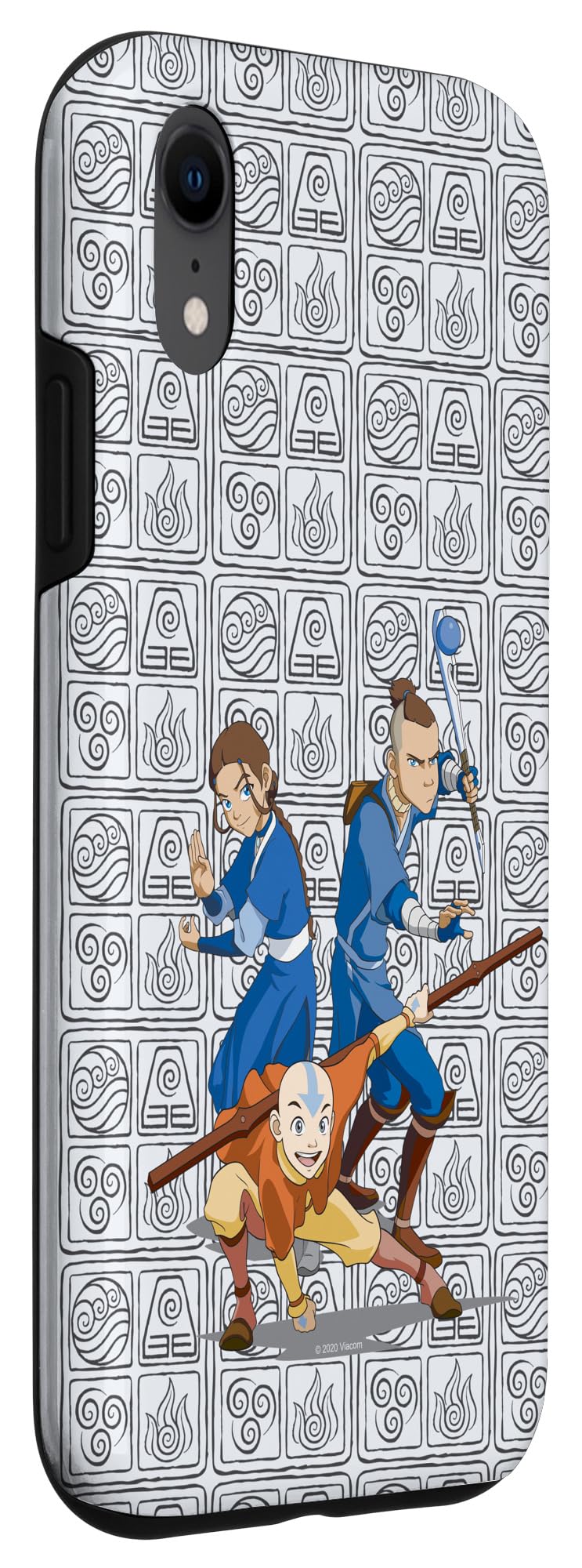 iPhone XR Case - Avatar: The Last Airbender Group Shot Design | Protective Phone Cover for iPhone XR | Perfect for Fans of Aang, Katara, Sokka & Zuko | Great for Daily Use, Travel & Gift Giving