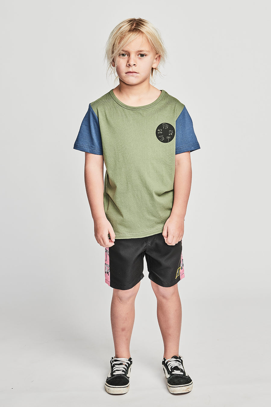 Boys Halloween T-Shirt - Munster Kids Creepy Olivine Graphic Tee for Costume Parties & Spooky Fun