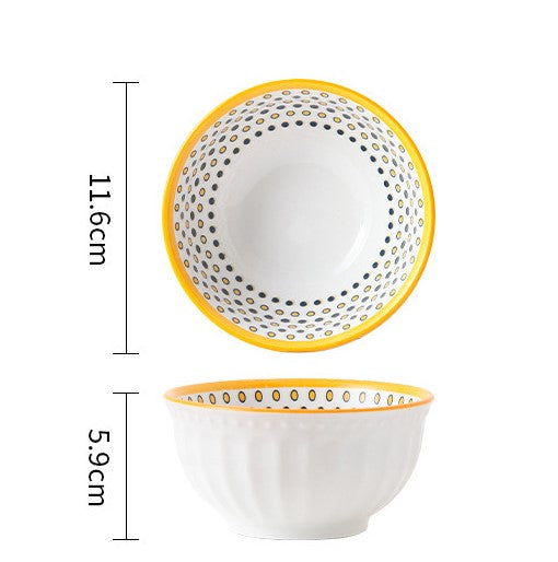 50% Off Clearance Sale - Reusable Printed Bowls & Dishes Set for Home Dining, Party Serving, and Kitchen Decor