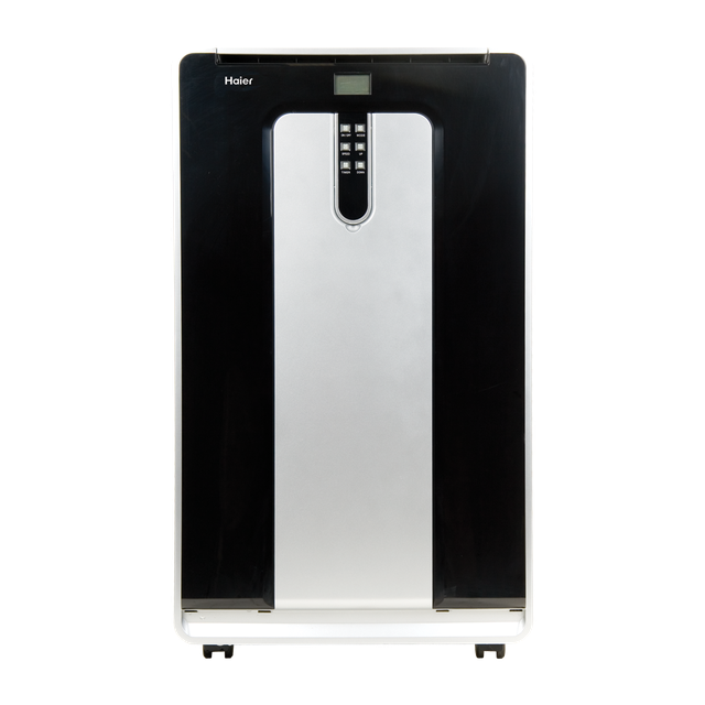 HAIER HPF12XHM 12,000 BTU Portable Air Conditioner with 10,000 BTU Heater - Energy Efficient Cooling & Heating for Home, Office, Bedroom - Quiet Operation with Remote Control - Perfect for Summer & Winter Comfort