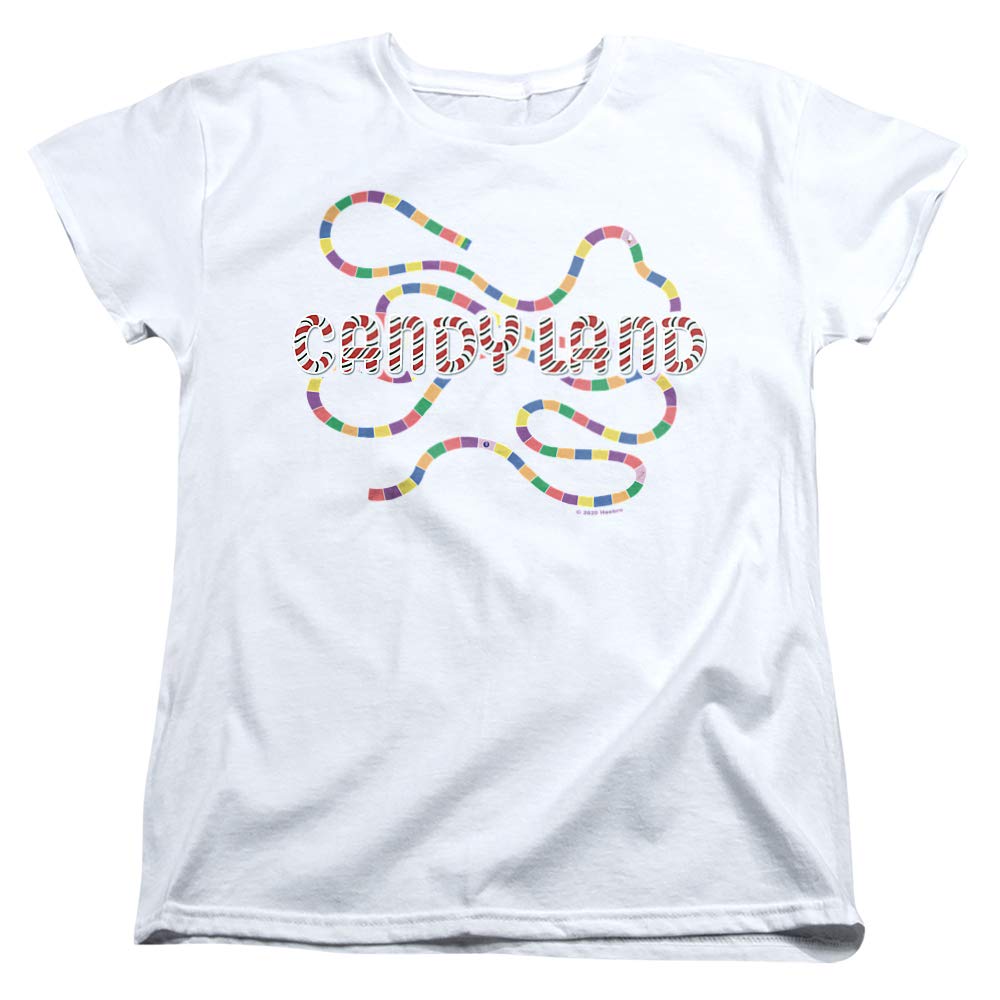 Candy Land Board Game Women's T-Shirt - Fun Graphic Tee for Game Nights & Casual Wear