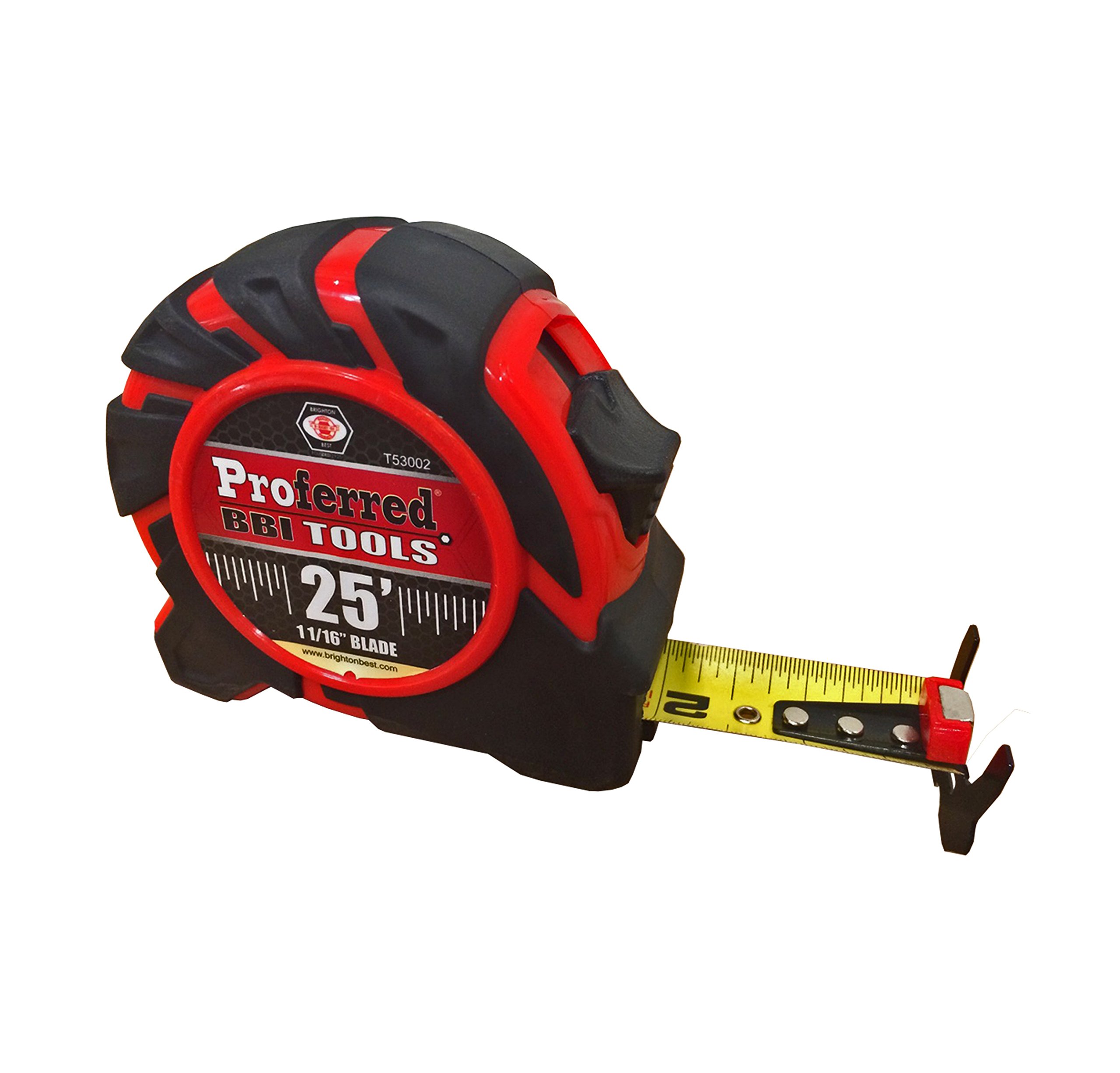 Proferred T53002 25-Foot Tape Measure with 1-1/16