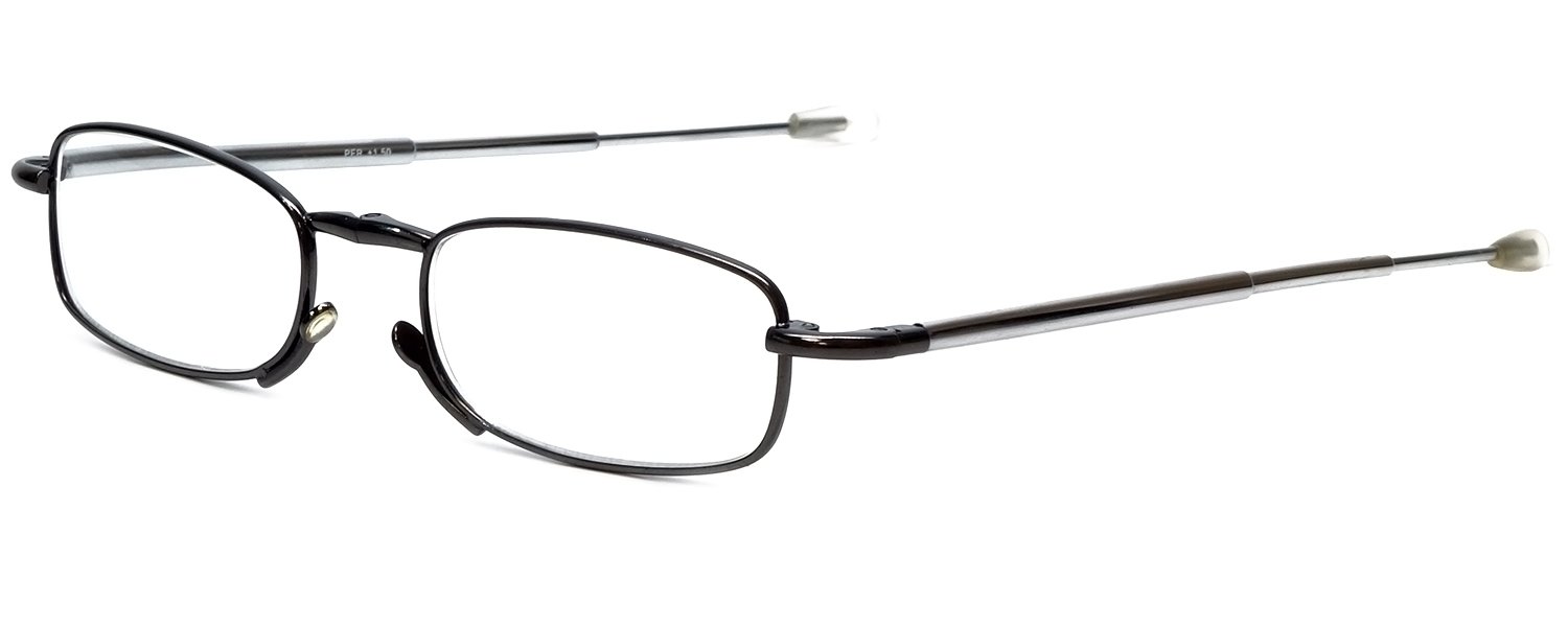 Calabria PFR-30 Metal Folding Reading Glasses - Lightweight & Durable for Reading, Travel, and Work - Perfect for Books, Computers & Outdoor Use
