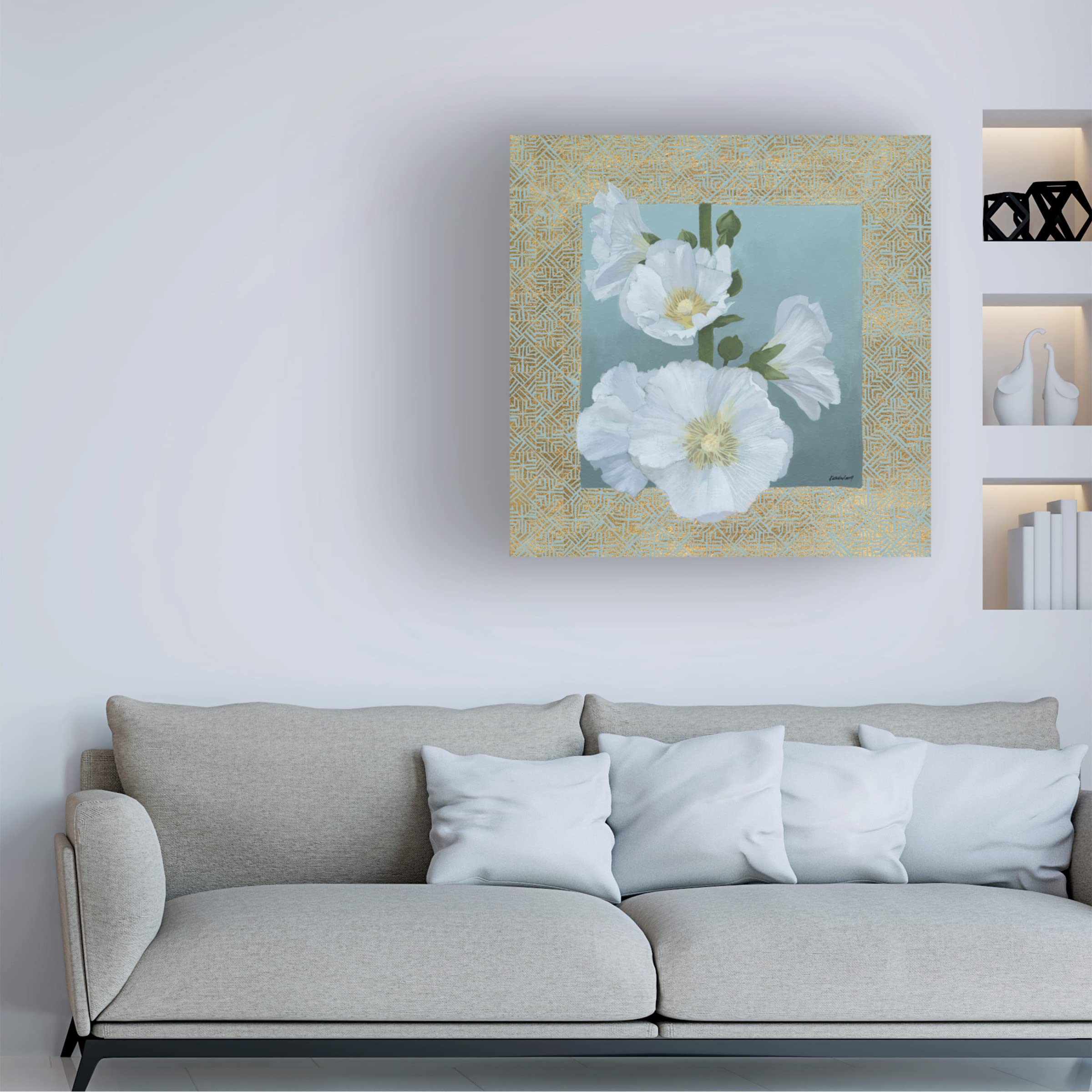 Trademark Fine Art 'Soft Evening IV' Canvas Wall Art by Kathrine Lovell - Elegant Home Decor for Living Room, Bedroom & Office