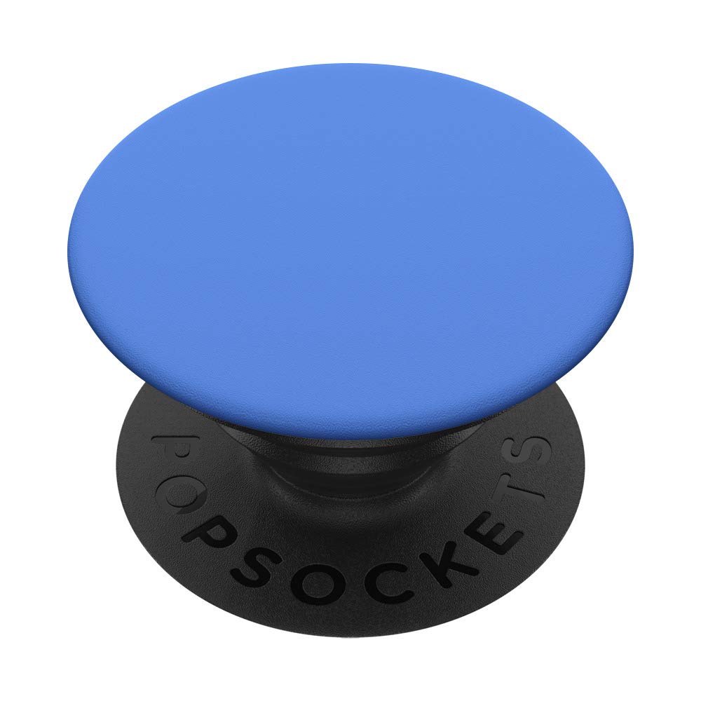 Cornflower Blue Solid Color PopSockets PopGrip - Swappable Phone & Tablet Grip for Secure Hold | Perfect for Everyday Use, Commuting, and Hands-Free Viewing