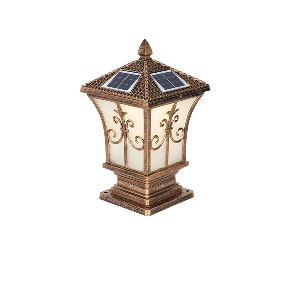 Solar Outdoor Garden Lights - Waterproof LED Landscape Lighting for Fence, Villa, Lawn, Park, Balcony & Street | Durable Glass Design for Rainproof & Weather Resistance | Perfect for Pathways, Driveways & Community Areas