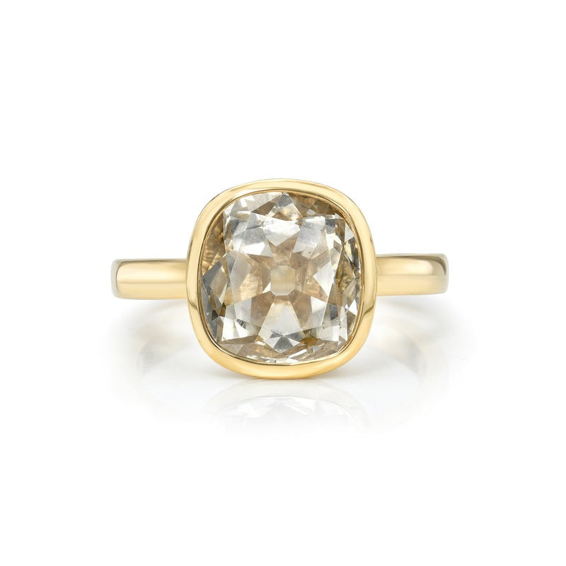 Elegant Single Stone Wyler Ring for Women - 14K Gold or Sterling Silver Engagement & Wedding Band - Perfect for Proposals, Anniversaries, and Special Occasions