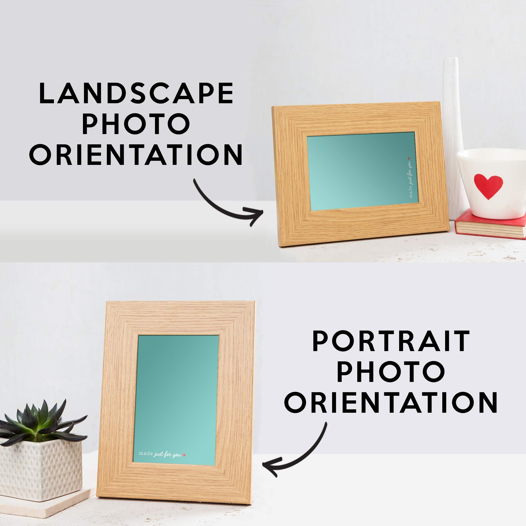 Personalized Engraved Birthday Frame - Custom 18th, 21st, 30th Birthday Gifts for Women - Unique Friend Gifts for Home Decor, Office Desk, or Special Occasions