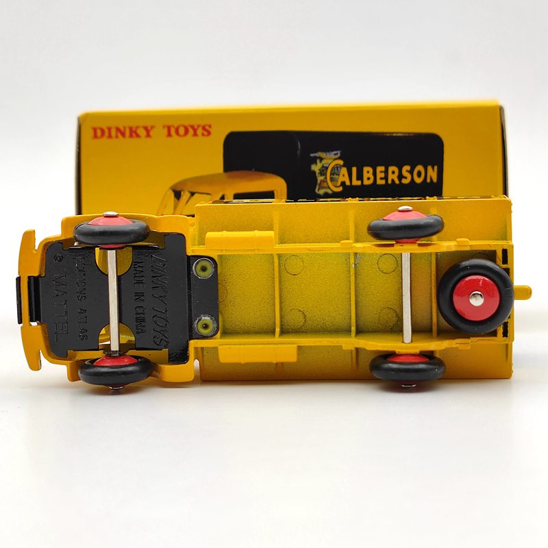 Vintage Atlas Dinky Toys 25JJ Miniature Ford Camion Bache Calberson Truck - 1950s Model Car Collection | Perfect for Diecast Collectors, Retro Home Decor & Gift for Classic Car Enthusiasts