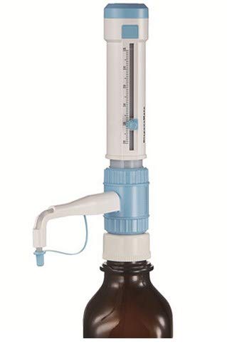 Precision Bottle Top Dispenser 5.0-50ml - Lab-Grade Chemical Liquid Dispenser for Solvents & Reagents | 500mbar Vapor Pressure, 500mm²/s Viscosity, 40°C Max Temp | Ideal for Laboratories, Research & Chemistry Experiments