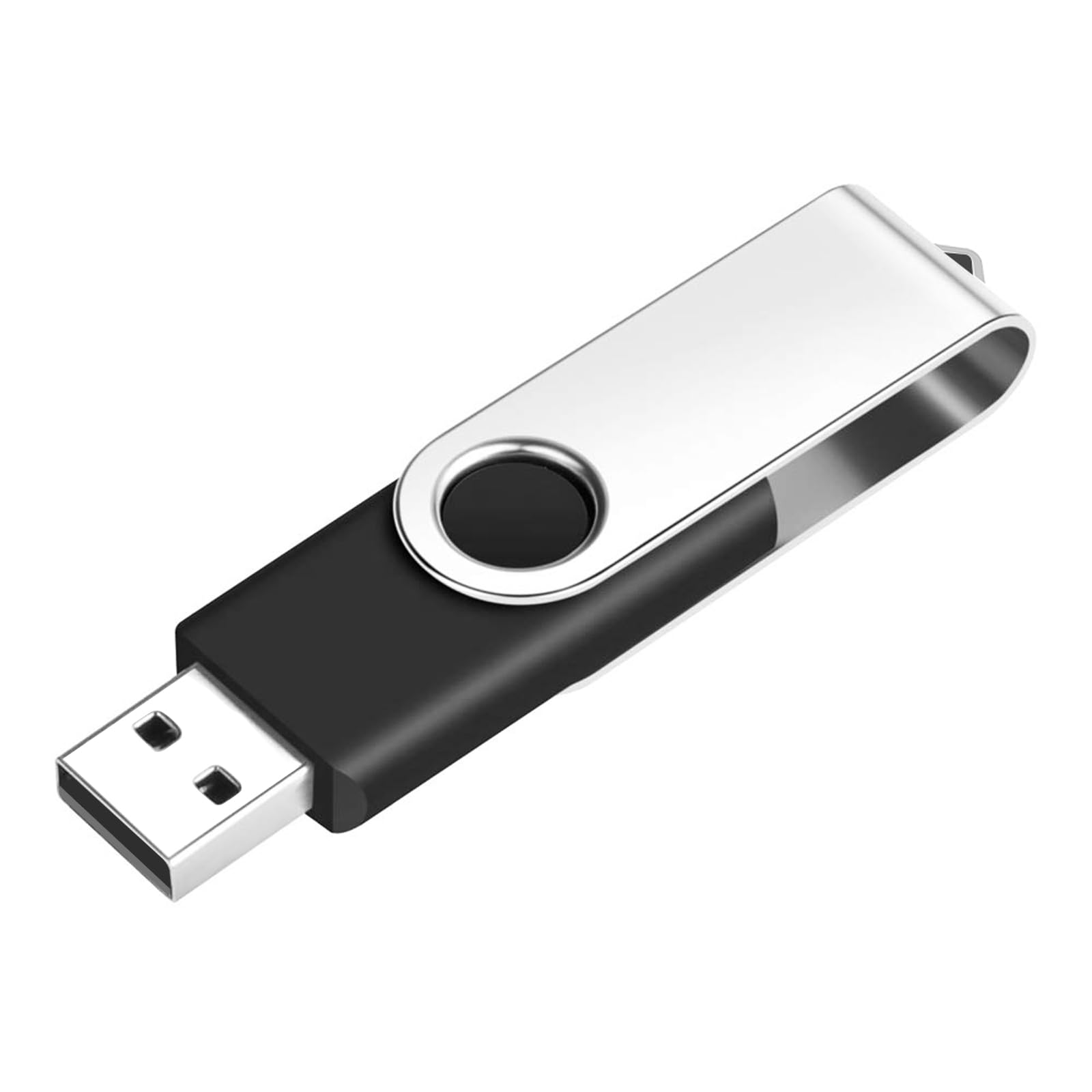 EASTBULL 100-Pack 2GB USB 2.0 Flash Drives Bulk - Black Thumb Drives for Data Storage, File Transfer, School & Office Use - Wholesale USB Memory Sticks for Business, Events & Promotions