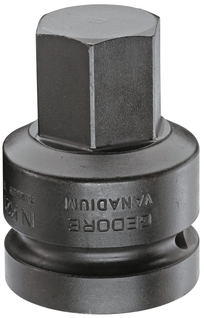 GEDORE K 21 22 Impact Screwdriver Bit Socket 1 Inch 22mm - Heavy Duty Impact Driver Bit for Automotive, Construction & DIY Projects