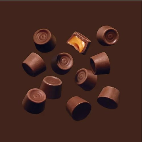 Rolo Dark Chocolate Candy with Caramel Filling - 1.5lb Bulk Pack (~110 Pieces) | Individually Wrapped Halloween Candy, Party Treats & Fall Snacks | Perfect for Trick-or-Treating, Office Treats & Holiday Gift Baskets