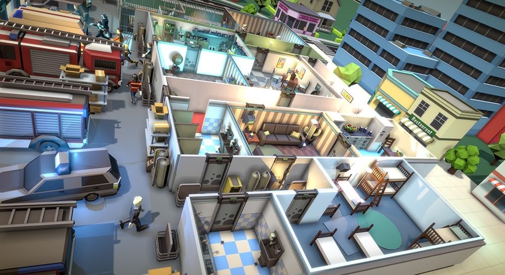 Rescue HQ - The Tycoon Game for PS4 | Build & Manage Your Own Emergency Services | Perfect for Strategy & Simulation Fans