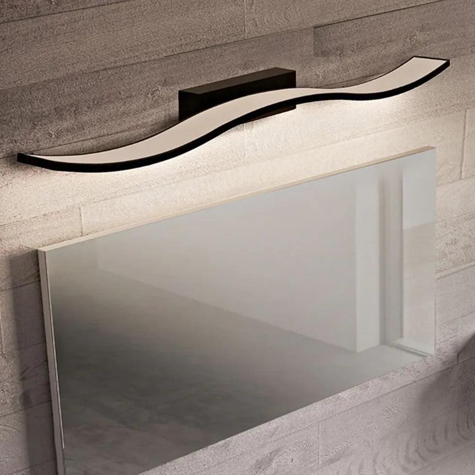 Modern LED Bathroom Mirror Lights - Energy Efficient, Dimmable Vanity Lighting for Makeup, Shaving & Grooming - Perfect for Contemporary Bathrooms & Powder Rooms