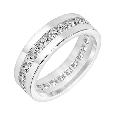 Lab Grown Diamond Band for Women - Ethical & Affordable Wedding, Engagement, Anniversary Rings - Perfect for Everyday Wear & Special Occasions