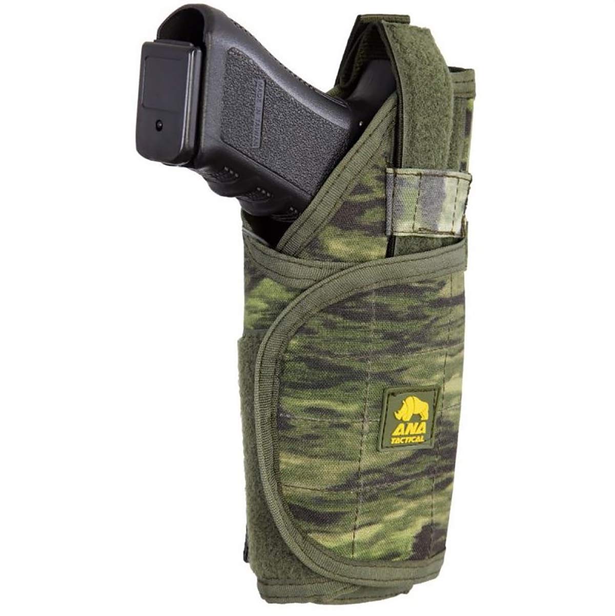 ANA Tactical Universal MOLLE Holster - Durable Pistol Handgun Holder for Military, Police & Outdoor Enthusiasts - Perfect for Hiking, Camping & Tactical Gear Organization