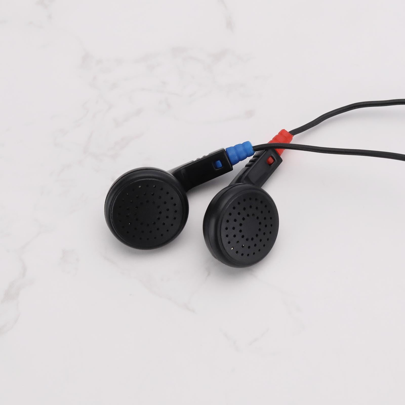 Original Stereo Headphones Wired Earbuds for Nintendo Gameboy Classic - Red & Blue DMG-02 Style 3.5mm Jack Replacement Headphones - Perfect for Gaming, Music & Retro Console Experience