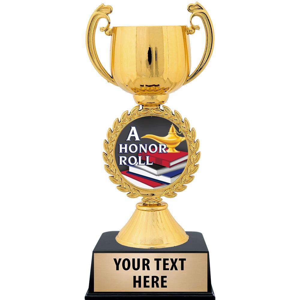 Personalized A Honor Roll Trophy - 7.25
