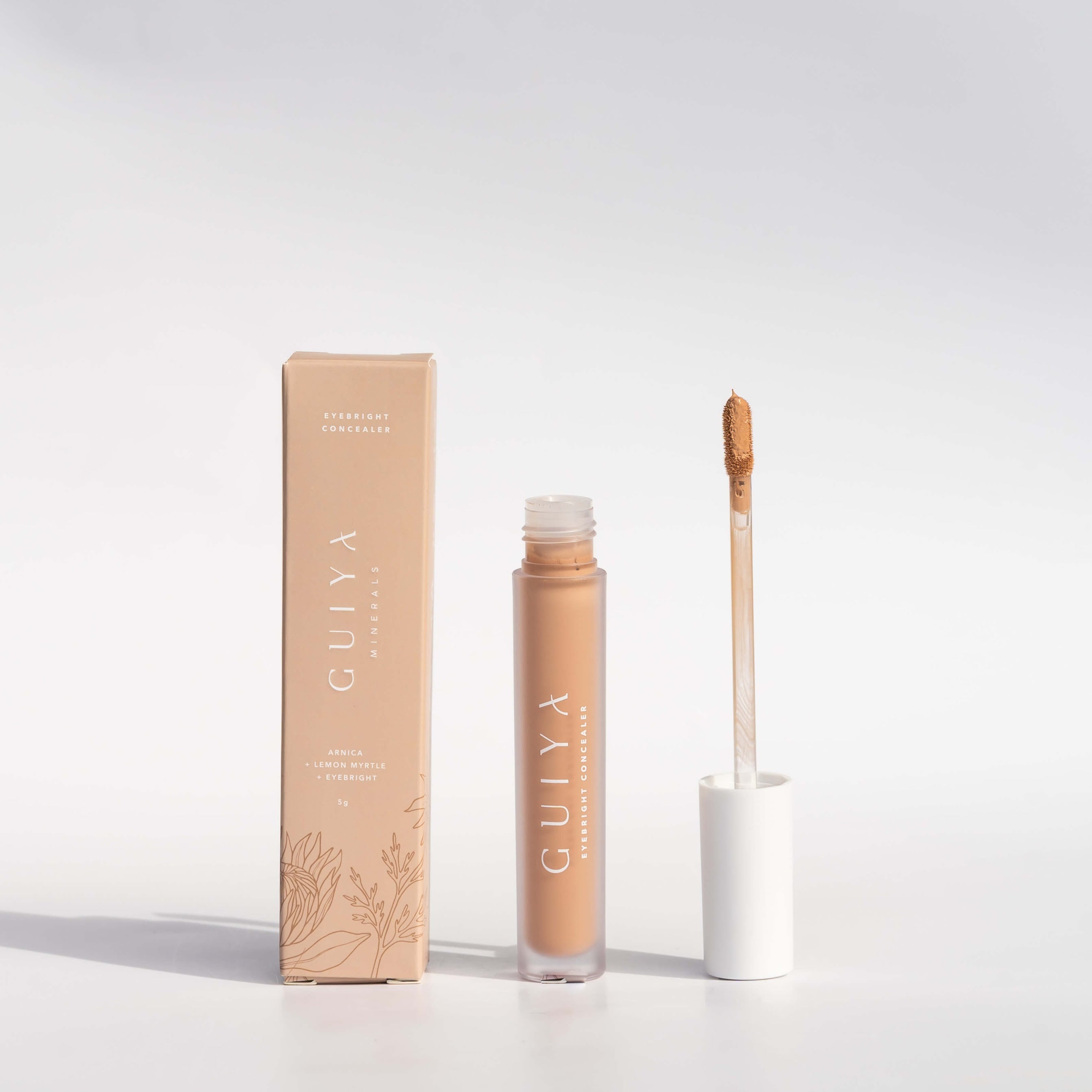Guiya Minerals Eye Bright Liquid Concealer - Dark Circle Corrector & Under Eye Brightener for a Flawless Look | Perfect for Daily Makeup & Special Occasions