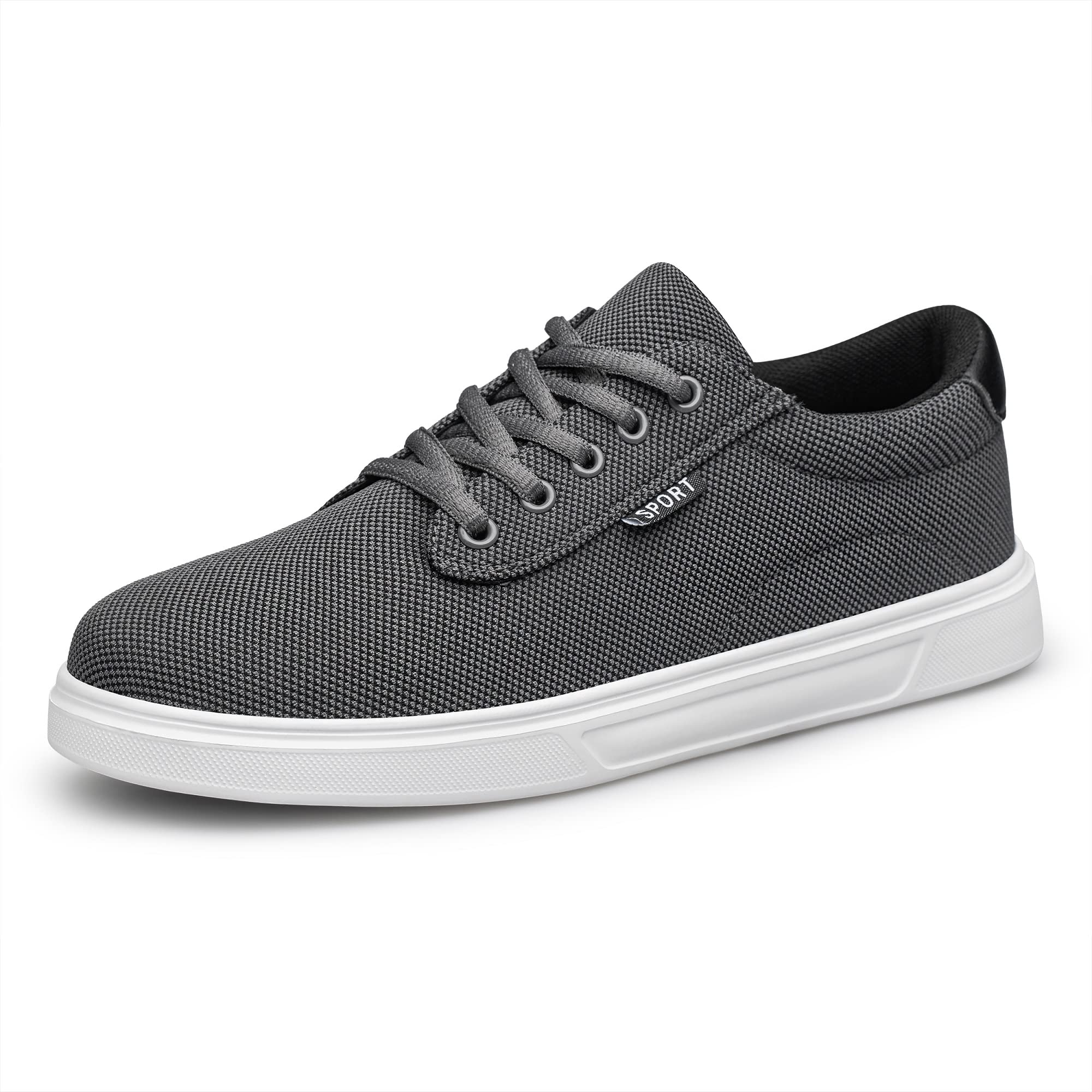 ADQ Men's Sneakers - Lightweight Walking Shoes for Casual & Dress Wear | Comfortable Flat Shoes for Everyday Use, Work & Travel