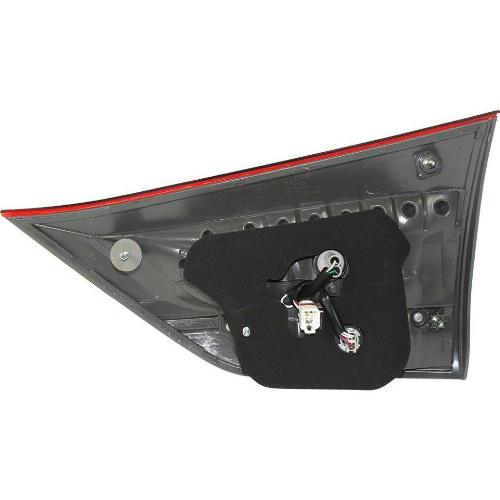 2011-2014 Toyota Sienna Rear Inner Tail Light Assembly - Driver Side with Bulbs Included | Compatible with BASE/LE/XLE/LIMITED Models | CAPA Certified Replacement for TO2802110 & 81590-08011 | Perfect for Night Driving Safety & Vehicle Customization